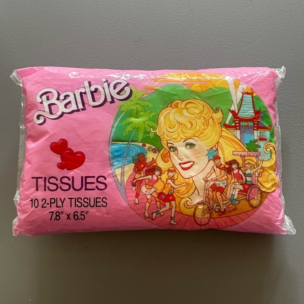 Mattel Barbie Vintage Kleenex Pack